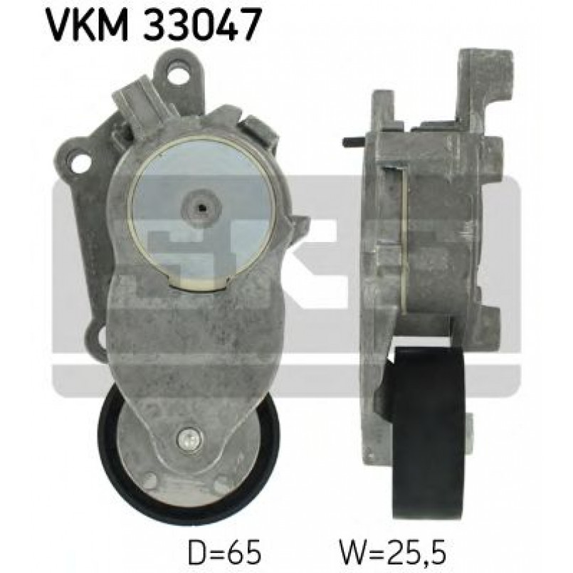 VKM 33047 SKF Ролик модуля натягувача ременя